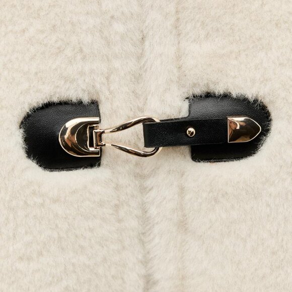 ZARA DOUBLE-FACED TOGGLE JACKET - Picture 8 of 9